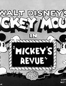 Mickey's Revue (1932) afişi
