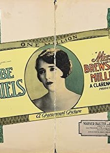 Miss Brewster's Millions (1926) afişi