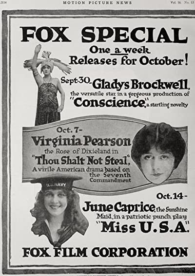 Miss U.s.a. (1917) afişi Miss U.s.a. (1917) afişi