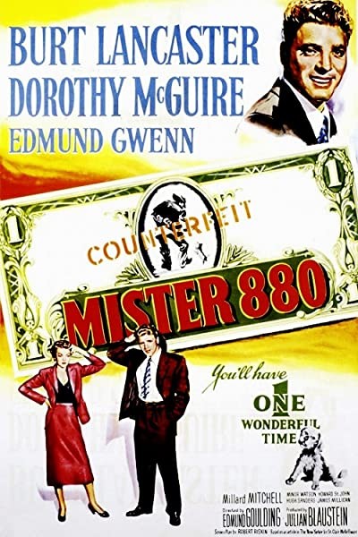 Mister 880 (1950) afişi Mister 880 (1950) afişi