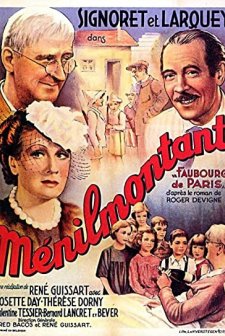 Ménilmontant (1936) afişi
