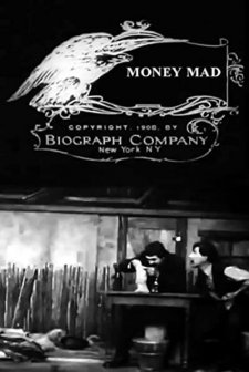 Money Mad (1908) afişi