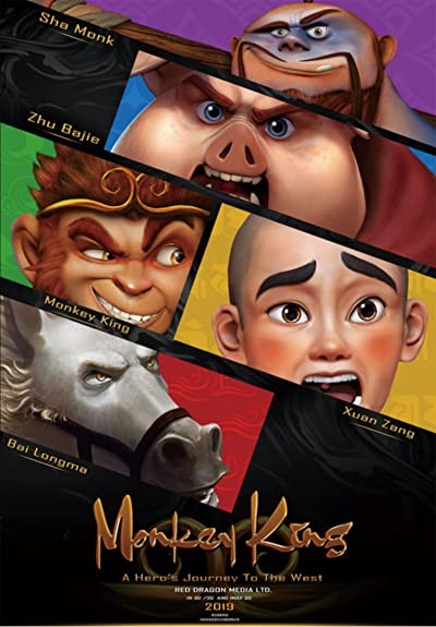 Monkey King: A Hero's Journey to the West (2021) afişi Monkey King: A Hero's Journey to the West (2021) afişi
