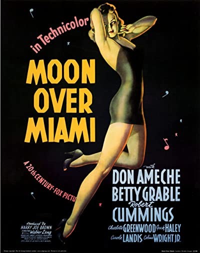 Moon Over Miami (1941) afişi Moon Over Miami (1941) afişi