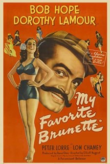My Favorite Brunette (1947) afişi