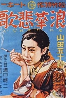 Naniwa Elegy (1936) afişi