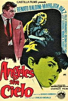 Ángeles Sin Cielo (1957) afişi