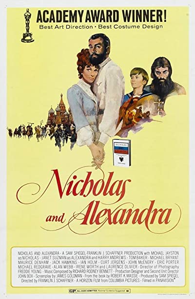 Nicholas Ve Alexandra (1971) afişi Nicholas Ve Alexandra (1971) afişi