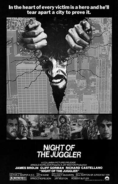 Night Of The Juggler (1980) afişi Night Of The Juggler (1980) afişi