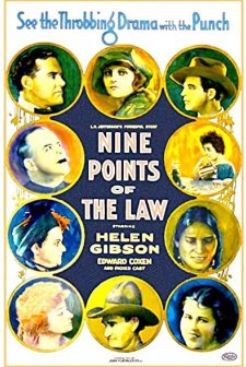 Nine Points Of The Law (1922) afişi