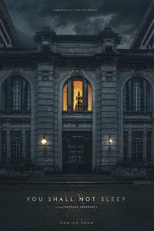 No dormirás (2018) afişi