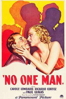 No One Man (1932) afişi