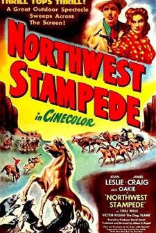 Northwest Stampede (1948) afişi