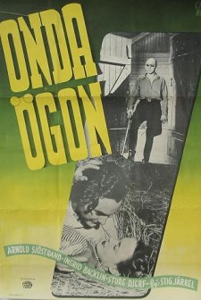 Onda ögon (1947) afişi