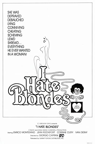 Odio Le Bionde (1980) afişi Odio Le Bionde (1980) afişi