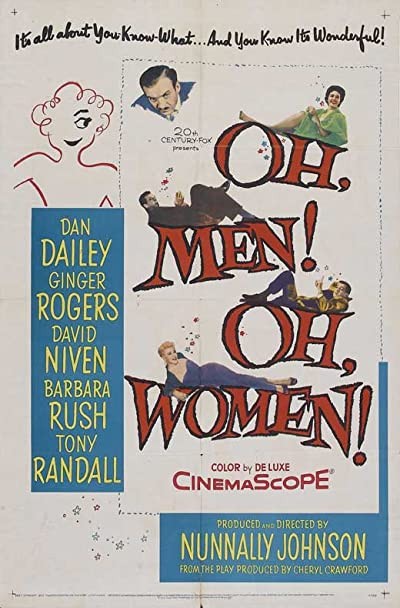 Oh, Men! Oh, Women! (1957) afişi Oh, Men! Oh, Women! (1957) afişi