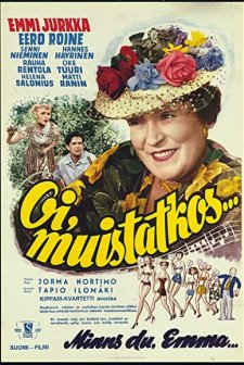 Oi, Muistatkos... (1954) afişi