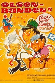 Olsen-bandens Flugt Over Plankeværket (1981) afişi