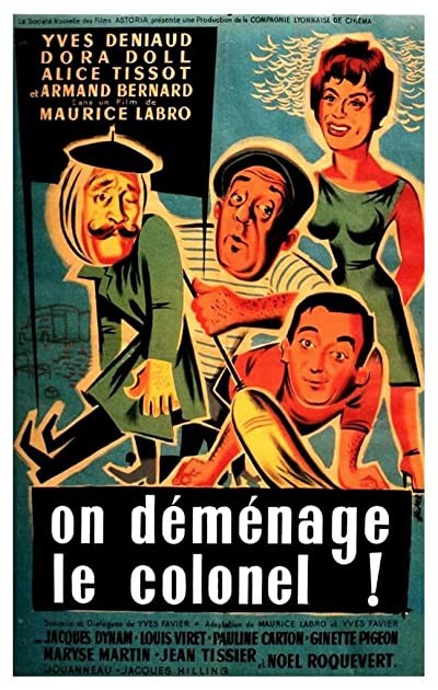 On Déménage Le Colonel (1955) afişi On Déménage Le Colonel (1955) afişi