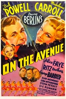 On The Avenue (1937) afişi