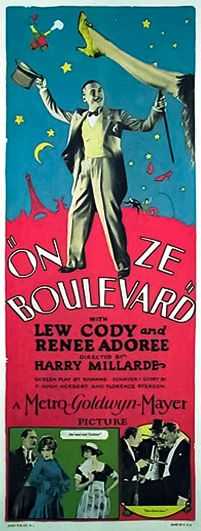 On Ze Boulevard (1927) afişi On Ze Boulevard (1927) afişi