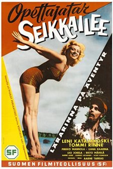 Opettajatar Seikkailee (1960) afişi