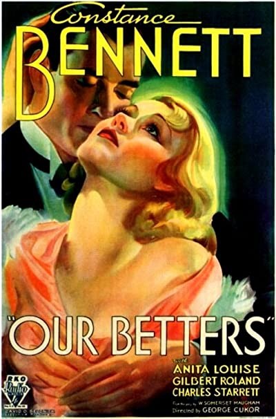 Our Betters (1933) afişi Our Betters (1933) afişi