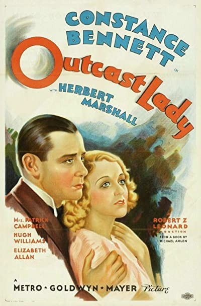 Outcast Lady (1934) afişi Outcast Lady (1934) afişi