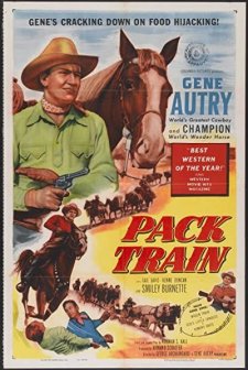 Pack Train (1953) afişi