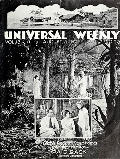 Paid Back (1922) afişi Paid Back (1922) afişi