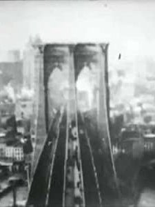 Panorama From The Tower Of The Brooklyn Bridge