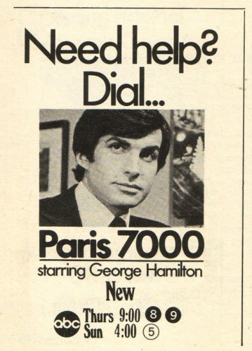 Paris 7000 (1970) afişi Paris 7000 (1970) afişi