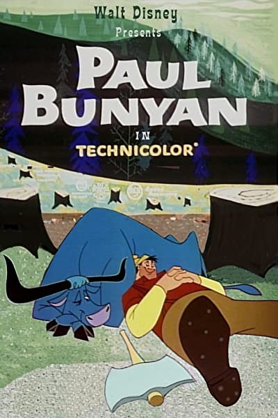 Paul Bunyan (1958) afişi Paul Bunyan (1958) afişi