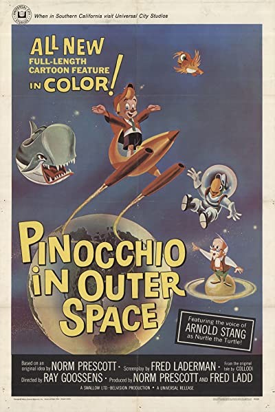 Pinocchio in Outer Space (1965) afişi Pinocchio in Outer Space (1965) afişi