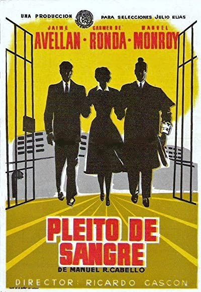 Pleito De Sangre (1956) afişi Pleito De Sangre (1956) afişi
