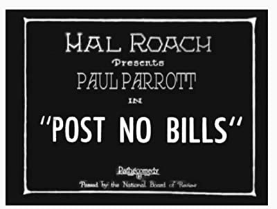 Post No Bills (1923) afişi Post No Bills (1923) afişi