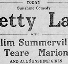 Pretty Lady (1920) afişi