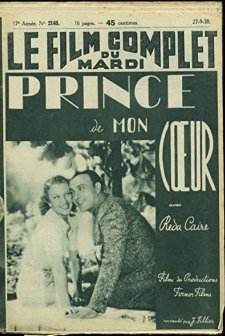 Prince De Mon Coeur (1938) afişi