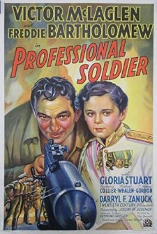 Professional Soldier (1935) afişi