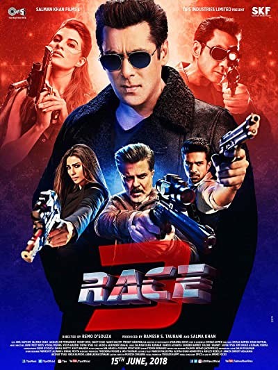 Race 3 (2018) afişi Race 3 (2018) afişi