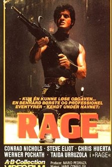 Rage - Fuoco Incrociato (1984) afişi