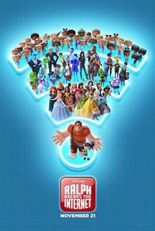 Ralph ve İnternet: Oyunbozan Ralph 2 (2018) afişi