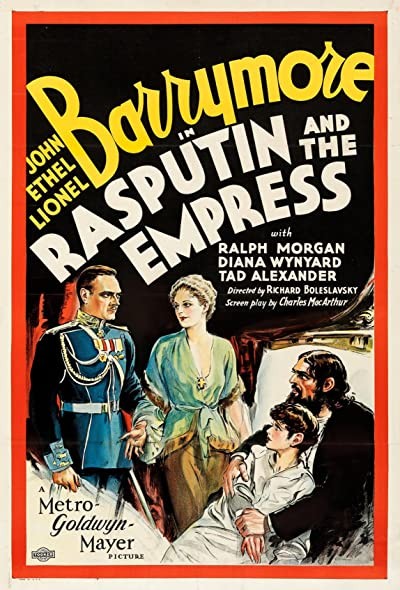Rasputin And The Empress (1932) afişi Rasputin And The Empress (1932) afişi