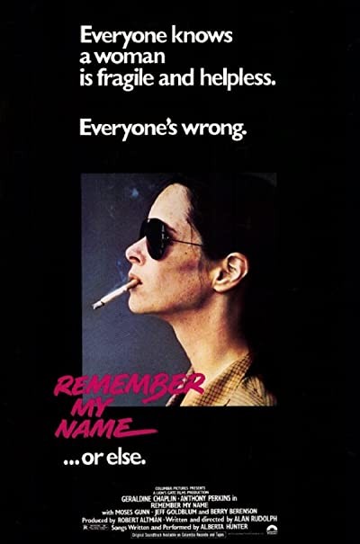 Remember My Name (1978) afişi Remember My Name (1978) afişi