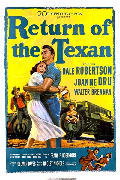 Return of the Texan (1952) afişi Return of the Texan (1952) afişi