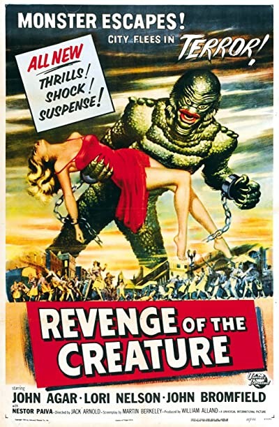 Revenge Of The Creature (1955) afişi Revenge Of The Creature (1955) afişi