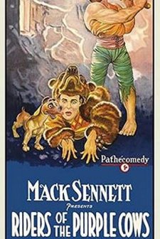 Riders of the Purple Cows (1924) afişi