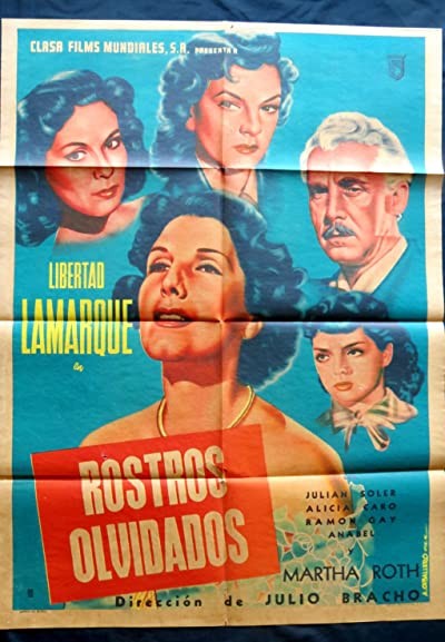Rostros Olvidados (1952) afişi Rostros Olvidados (1952) afişi