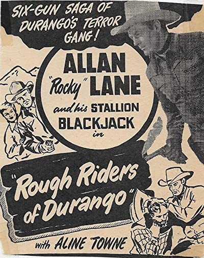 Rough Riders Of Durango (1951) afişi Rough Riders Of Durango (1951) afişi