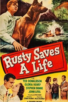 Rusty Saves A Life (1949) afişi